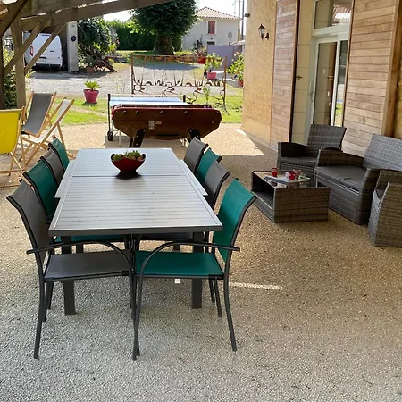 De Charme Avec Terrasse Et Activites Familiales A Payre, Pres De Fontenay-le-comte Landhuis